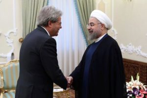 Il Ministro degli Esteri Paolo Gentiloni visita Tehran